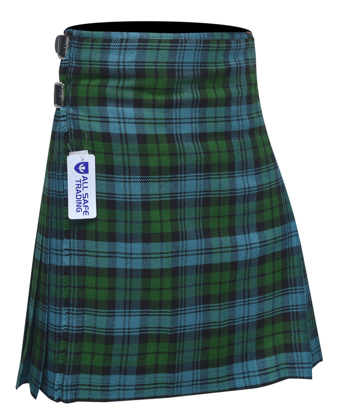 Men's 8 Yard Kilt for Men, Men's Deluxe Kilt, Scottish Tartan Kilt, Highland Wedding Kilt, Campbell Ancient Kilt