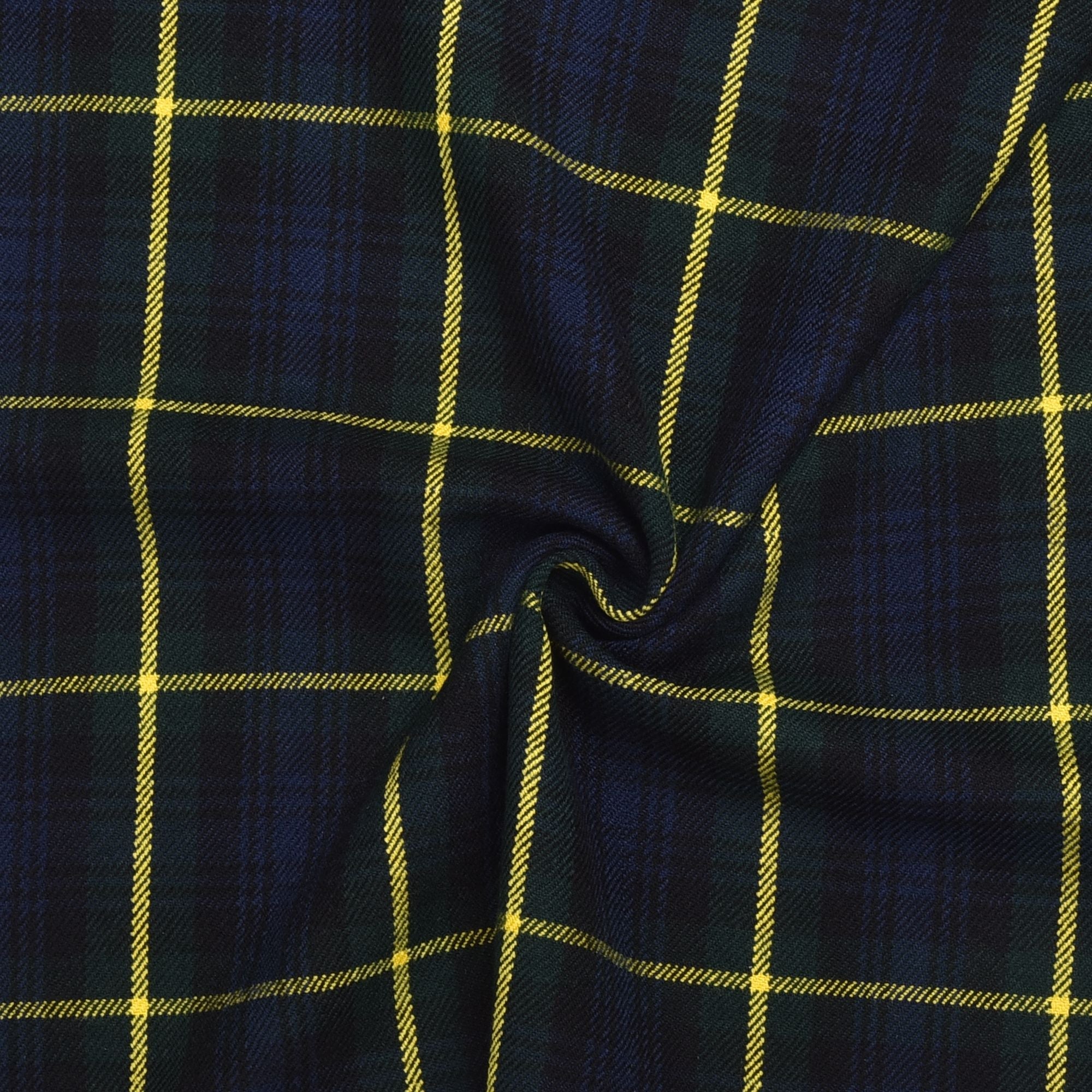 Scottish 13oz Tartan Plaid Fabric By The Yard - Gordon Tartan