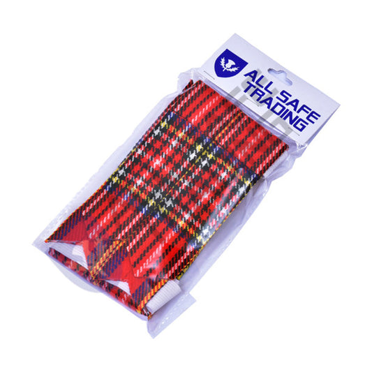 New Scottish Royal Stewart Tartan Kilt Flashes (Pair)