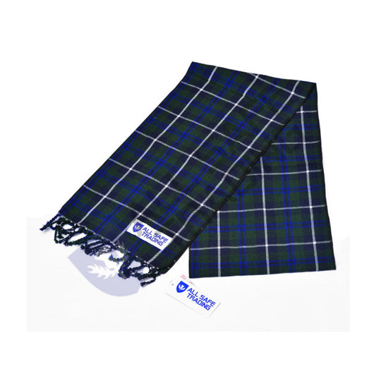 Scottish Women Tartan Sash Plaid - Blue Douglas