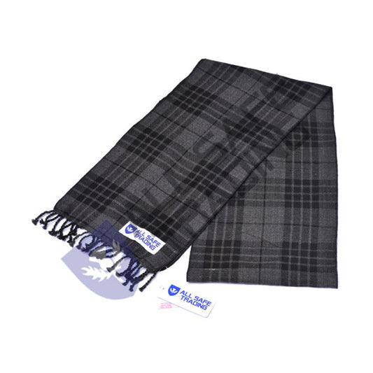 Scottish Women Tartan Sash Plaid - Grey Watch