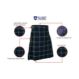 Authentic Scottish Men's Tartan Kilts - Highland Light Weight Value Kilt Embrace Your Heritage with Comfort Douglas Tartan Kilt