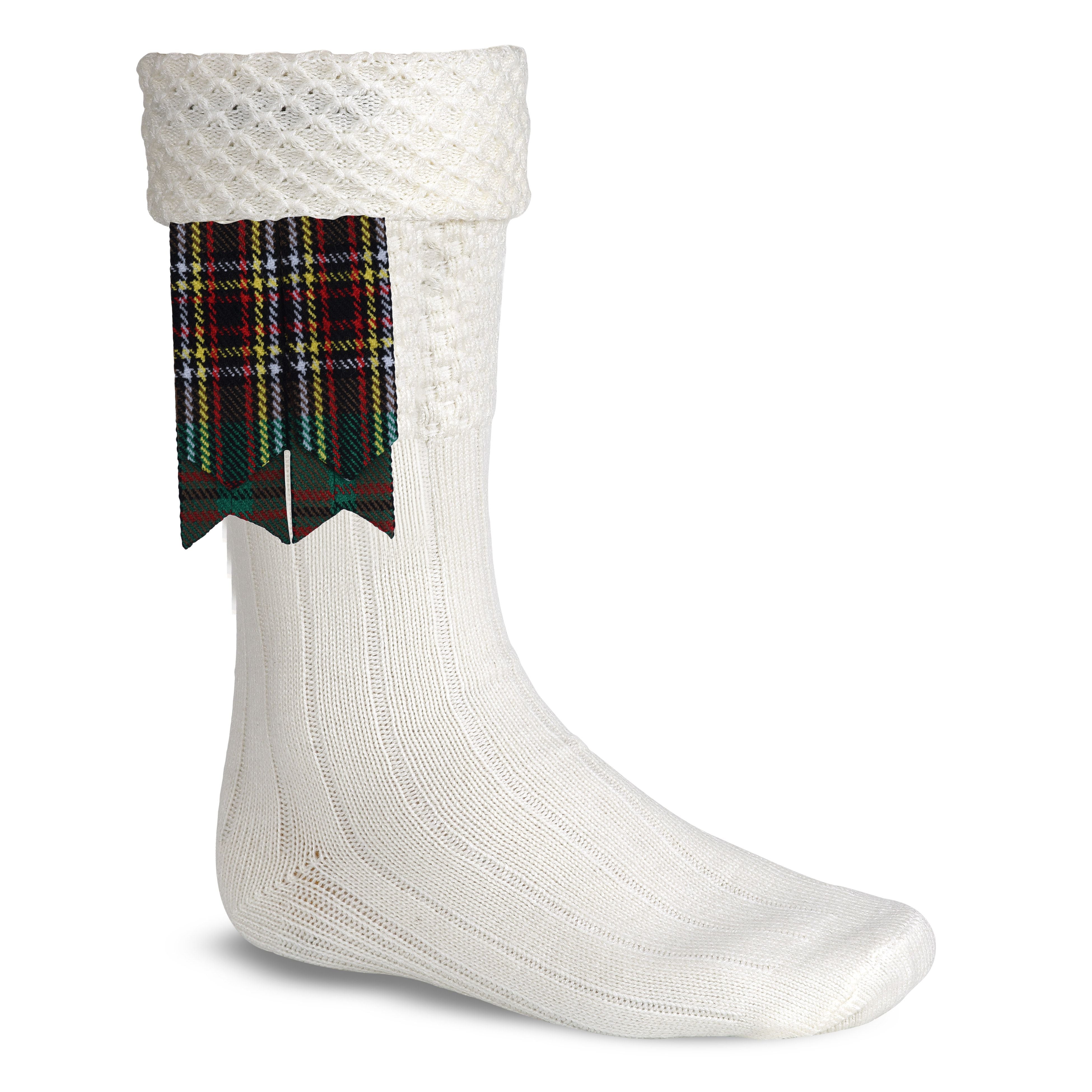 Scottish Tartan Kilt Flashes with Elastic Adjusters Tara Murphy