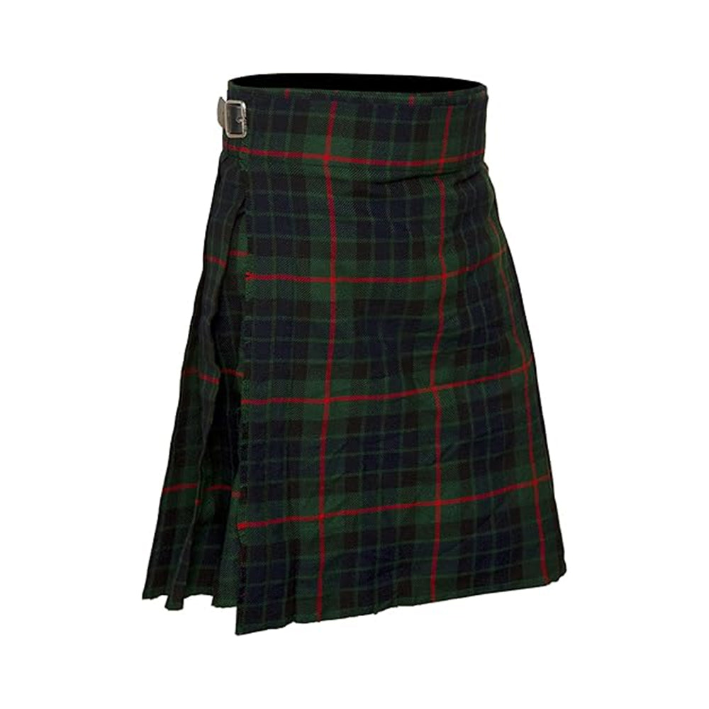 Authentic Scottish Men's Tartan Kilts - Highland Light Weight Value Kilt Embrace Your Heritage with Comfort Gunn Tartan Kilt
