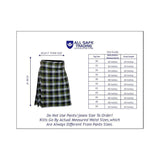 Authentic Scottish Men's Tartan Kilts - Highland Light Weight Value Kilt Embrace Your Heritage with Comfort Dress Gordon Tartan Kilt