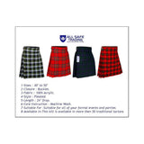 Authentic Scottish Men's Tartan Kilts - Highland Light Weight Value Kilt Embrace Your Heritage with Comfort Dress Gordon Tartan Kilt