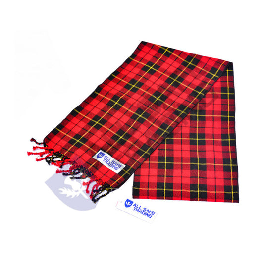 Scottish Women Tartan Sash Plaid - Wallace