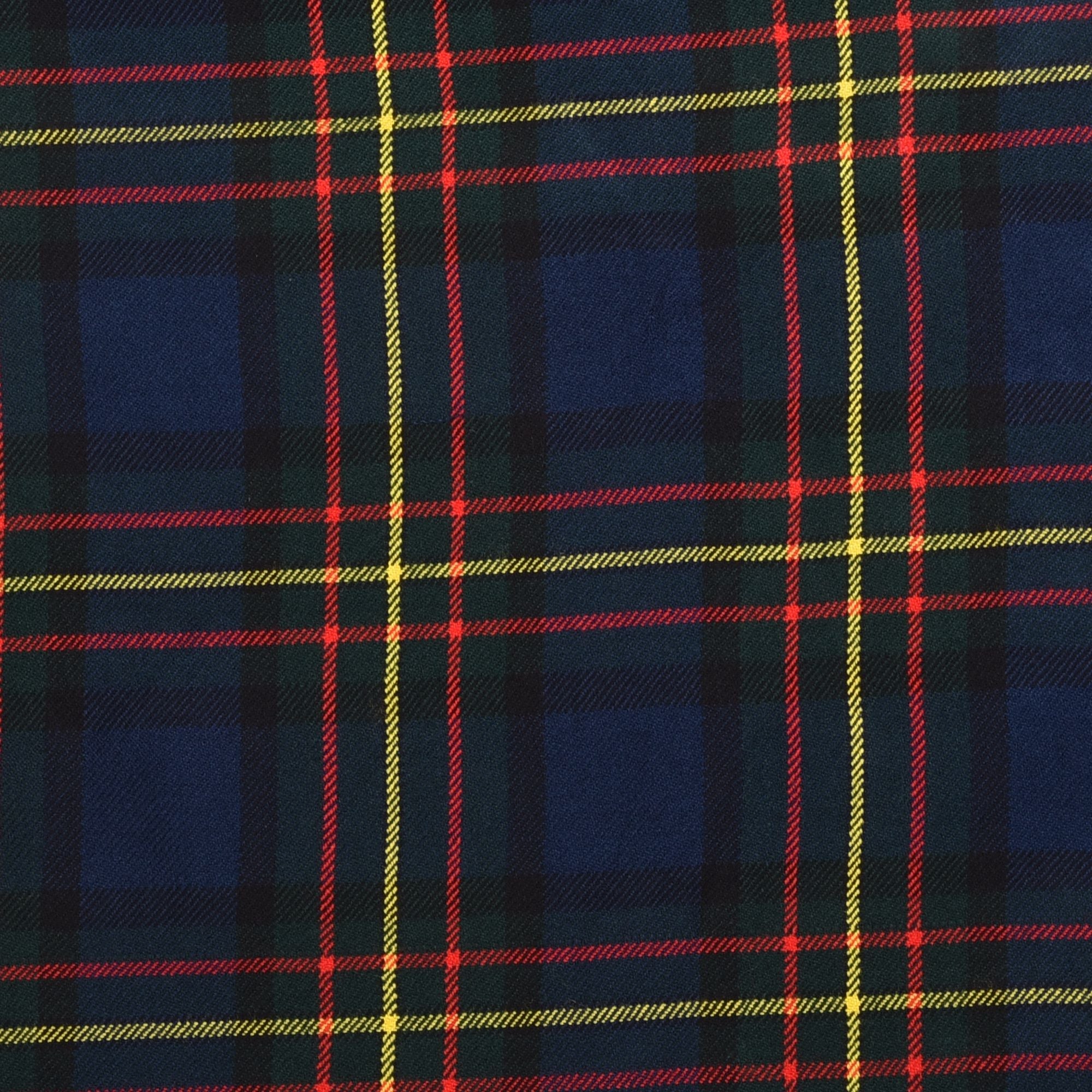 Scottish 13oz Tartan Plaid Fabric By The Yard - Maclaren Tartan