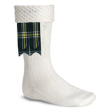 Scottish Tartan Kilt Flashes with Elastic Adjusters St Patrick