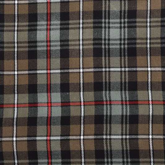 Scottish 13oz Tartan Plaid Fabric By The Yard - Mackenzie Weathered Tartan