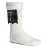 Scottish Tartan Kilt Flashes with Elastic Adjusters Mackenzie Weathered