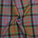 Scottish 13oz Tartan Plaid Fabric By The Yard - Macdonald Ancient Tartan