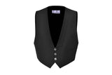 Prince Charlie Black Kilt Waistcoat/Vest - Scottish Elegance for All Your Formal Occasions