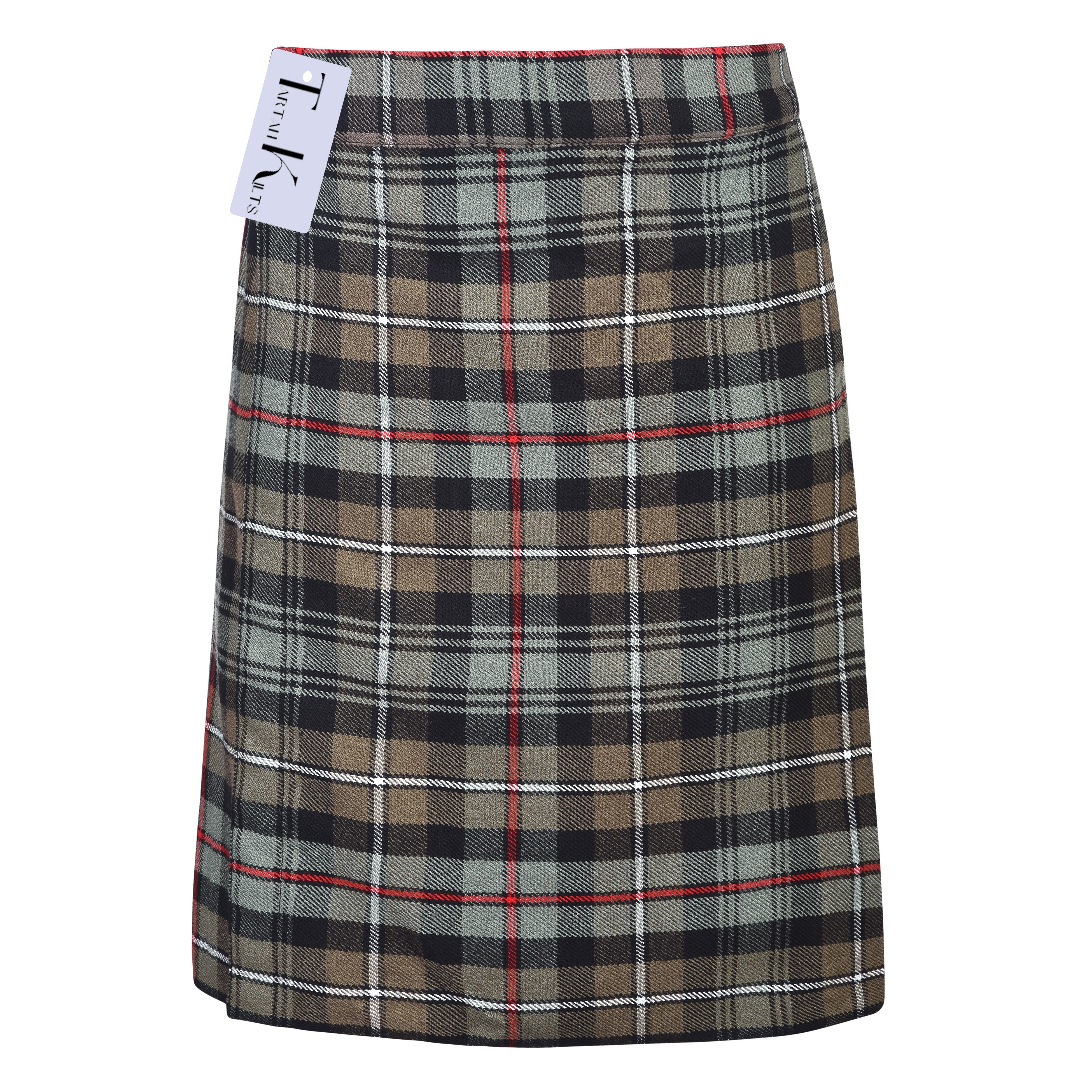Mens Kilt for Sports, Our Golf Kilt Perfect for Traditional Scottish Clothing, Mackenzie Weathered Tartan Kilt