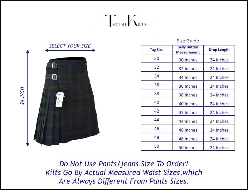 Men's 8 Yard Kilt for Men, Men's Deluxe Kilt, Scottish Tartan Kilt, Highland Wedding Kilt, Macdonald Kilt