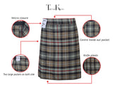 Mens Kilt for Sports, Our Golf Kilt Perfect for Traditional Scottish Clothing, Mackenzie Weathered Tartan Kilt