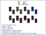 Scottish Tartan Kilt Flashes with Elastic Adjusters Mackenzie