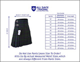 Men's 8 Yard Kilt for Men, Men's Deluxe Kilt, Scottish Tartan Kilt, Highland Wedding Kilt, Macdonald Kilt