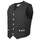 Scottish Argyle 5 Buttons Kilt Flaps Waistcoat/Vest
