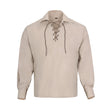 Scottish Beige Ghillie Jacobite Jacobean Shirt