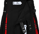 Men's Royal Stewart Tartan Hybrid Kilt with Cargo Pockets, Utility Kilt