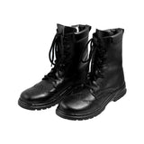 Scottish Black Leather Ghillie Boots Kilt Shoes UK Sizes 6-13