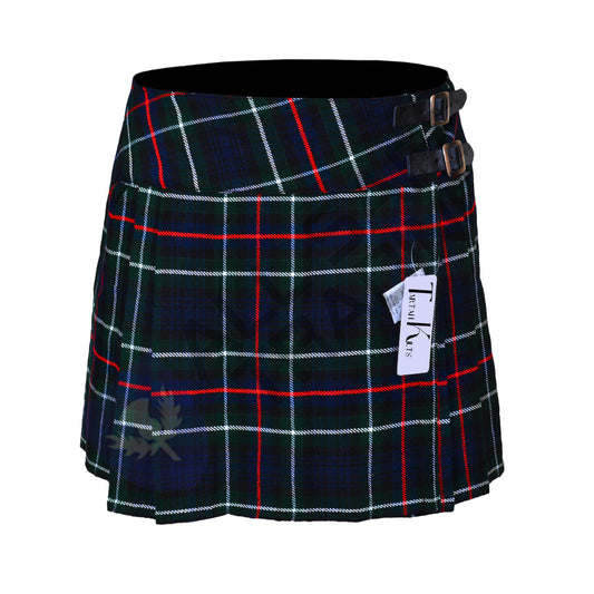 Women's 16'' MacKenzie Tartan Pleated Billie Kilt Skirt