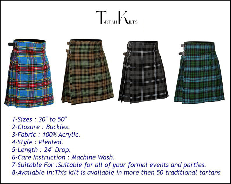  5 yard Macbeth Tartan Kilt