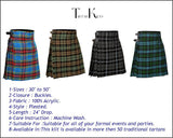  5 yard Macbeth Tartan Kilt