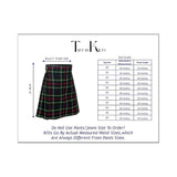 Authentic Scottish Men's Tartan Kilts - Highland Light Weight Value Kilt Embrace Your Heritage with Comfort Mackenzie Tartan Kilt