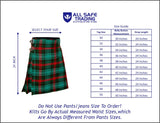 Men's 5 Yard Scottish Tartan Kilt, Highland Wedding Kilt, Ross Hunting Tartan Kilt