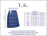Mens Kilt for Sports, Our Golf Kilt Perfect for Traditional Scottish Clothing, Elliot Modern Tartan Kilt