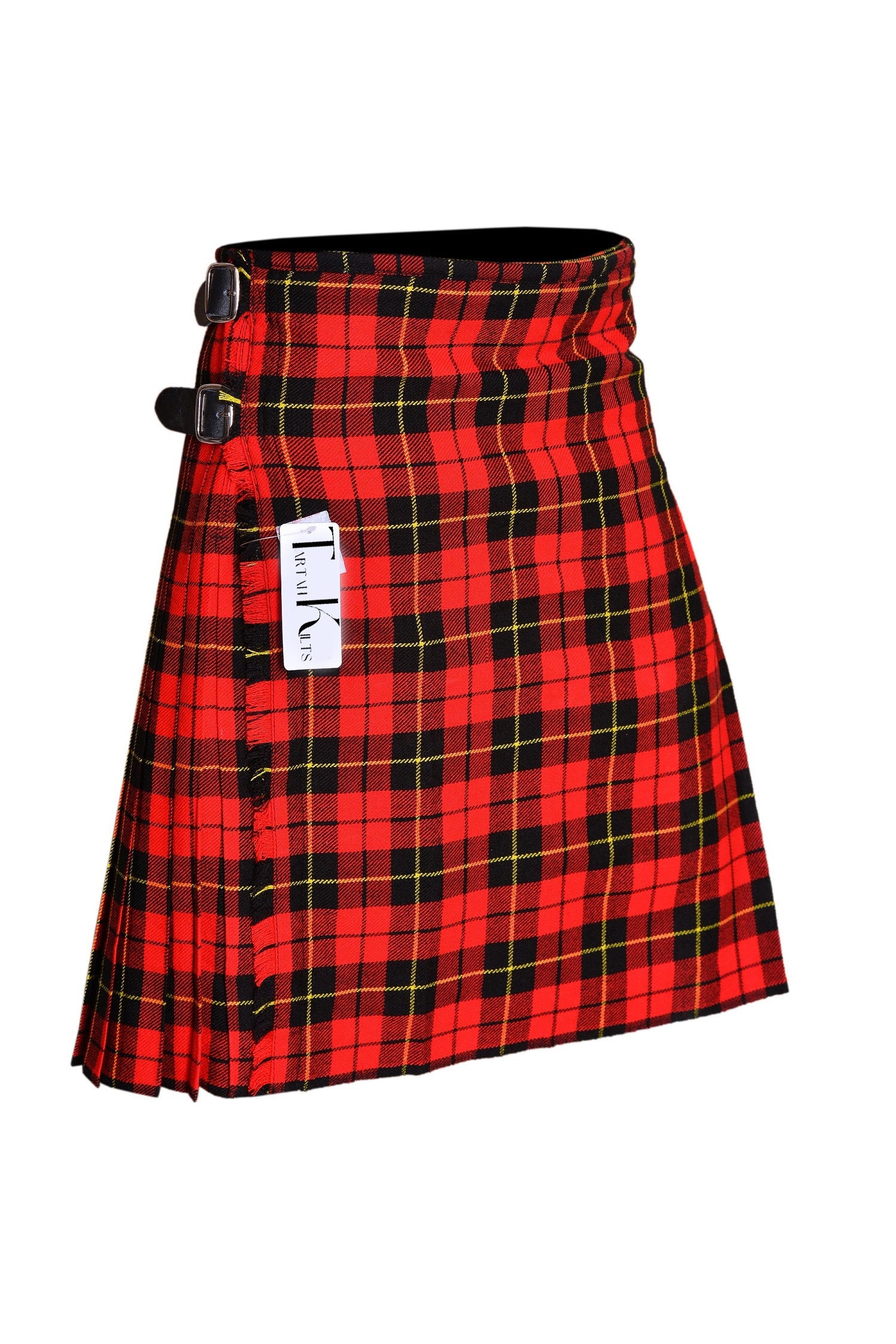 Scottish Traditional Tartan Kilt for Kids, Boys and Girls Toddler Kilts with Ease of Size - Wallace  Tartan