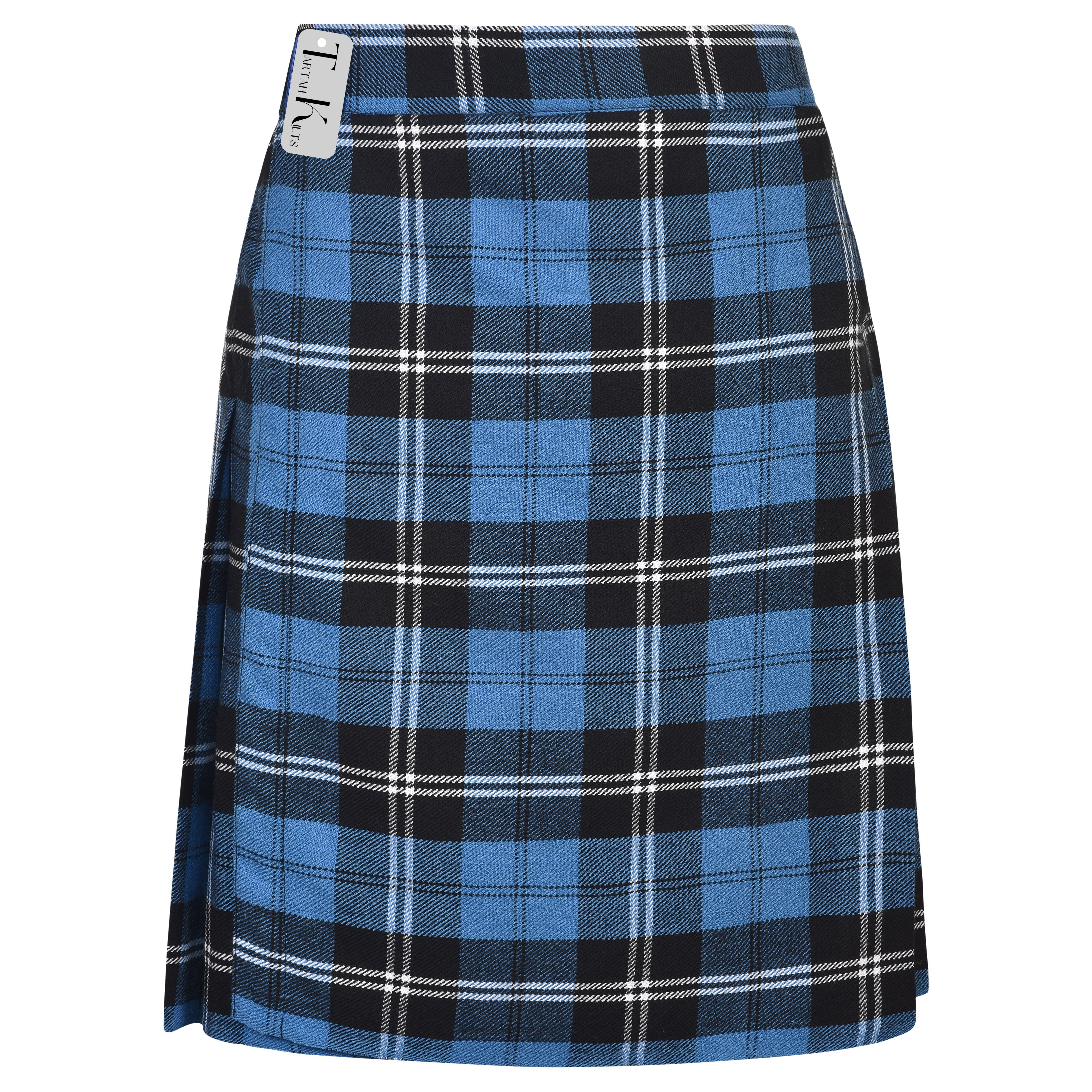 Mens Kilt for Sports, Our Golf Kilt Perfect for Traditional Scottish Clothing, Blue Ramsay Tartan Kilt