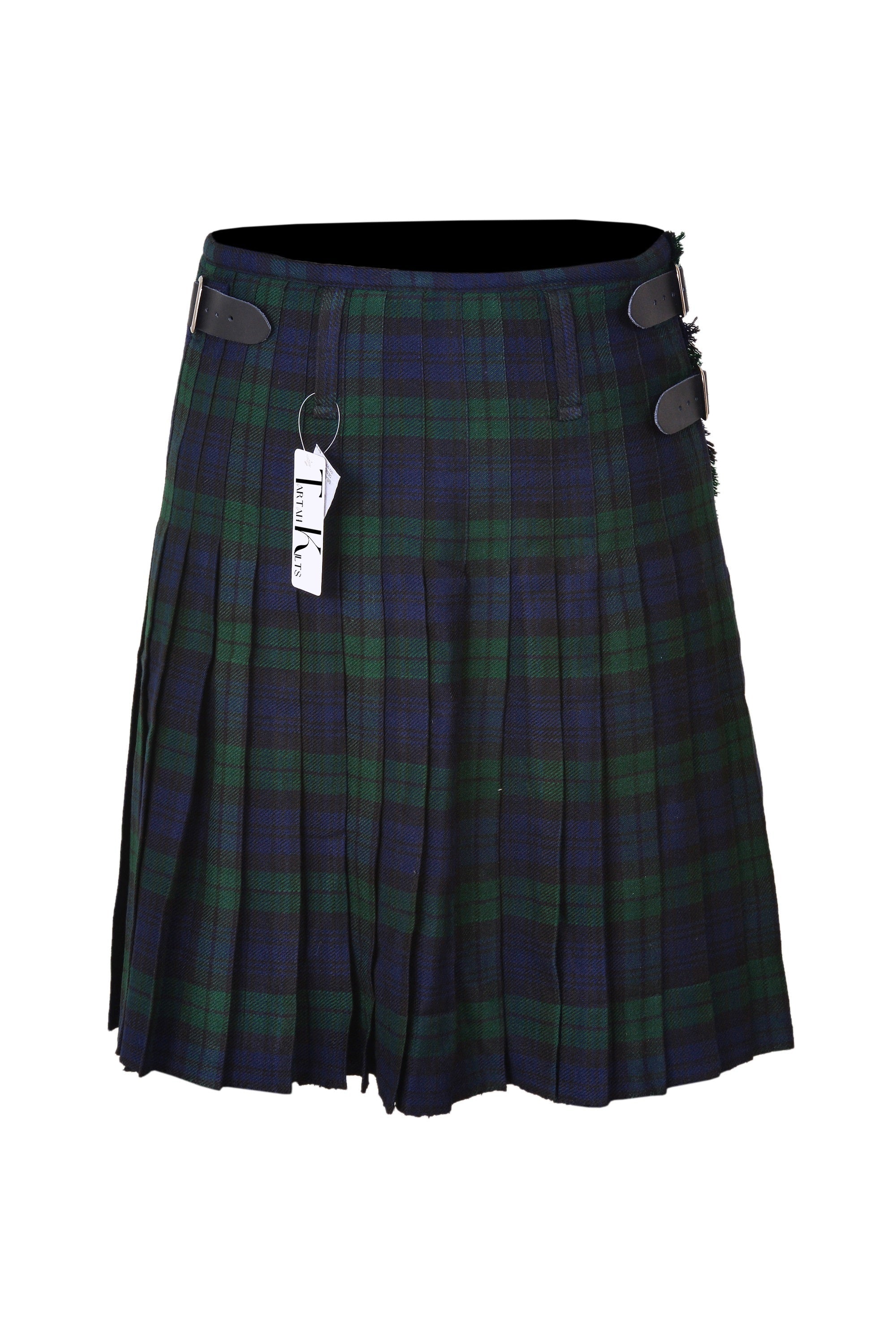 8 Yard Black Watch Kilt for men - Premium Scottish wedding Kilt