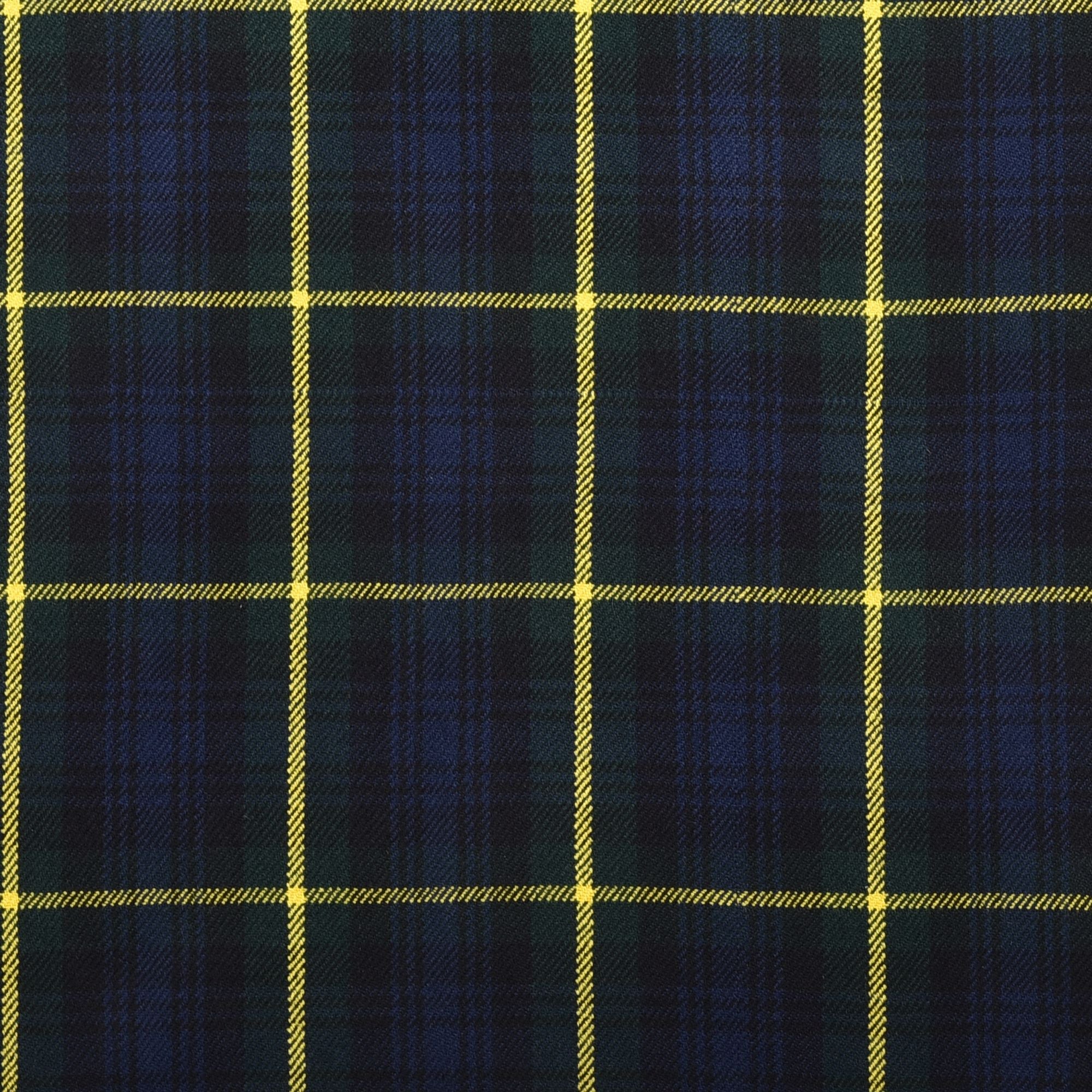 Scottish 13oz Tartan Plaid Fabric By The Yard - Gordon Tartan