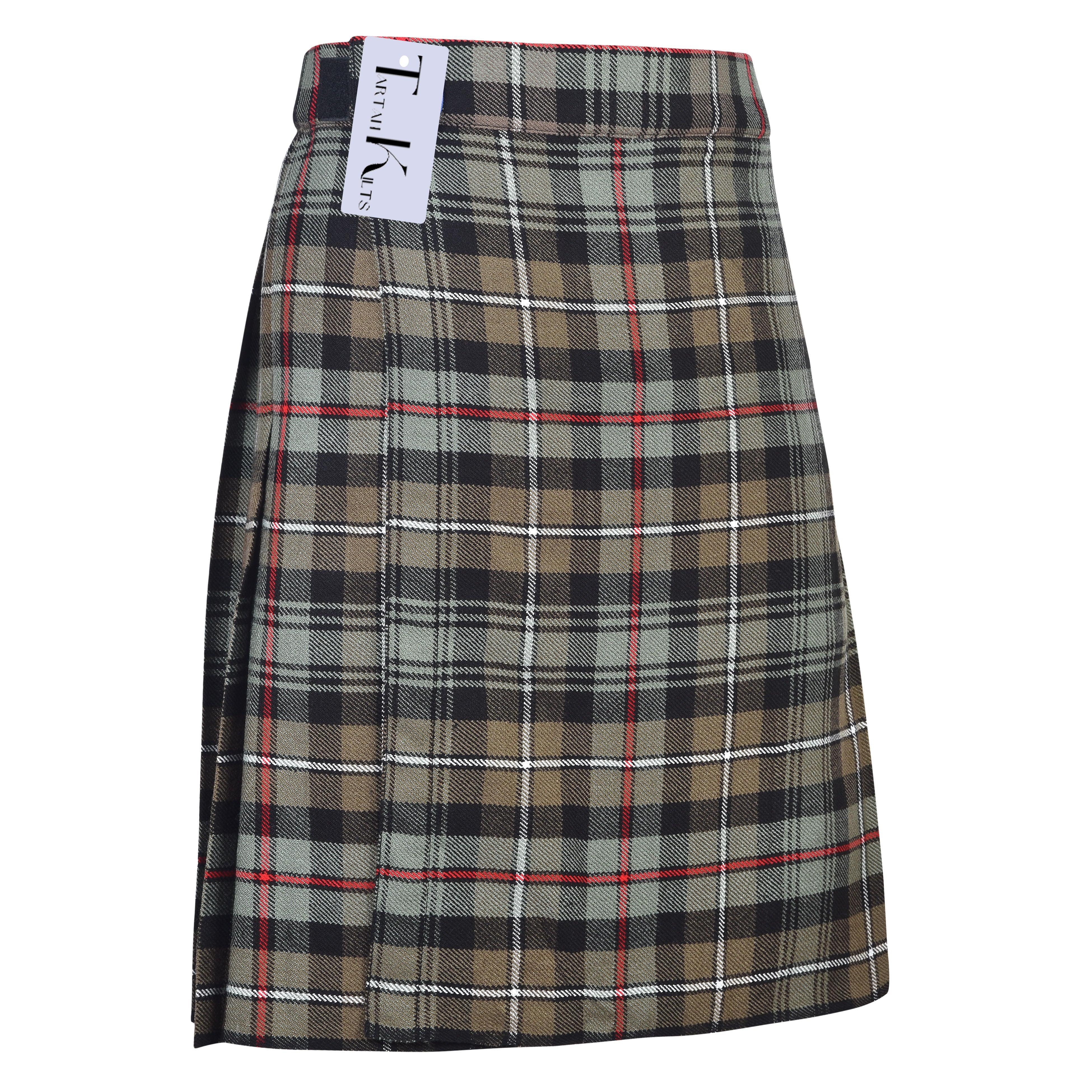 Mens Kilt for Sports, Our Golf Kilt Perfect for Traditional Scottish Clothing, Mackenzie Weathered Tartan Kilt