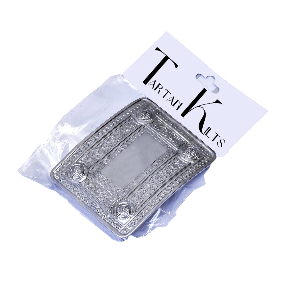 Scottish Men's 9 Piece 8 Yards Kilt Outfit, Black Watch Tartan Kilt