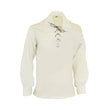 Scottish Off White Ghillie Jacobite Jacobean Shirt