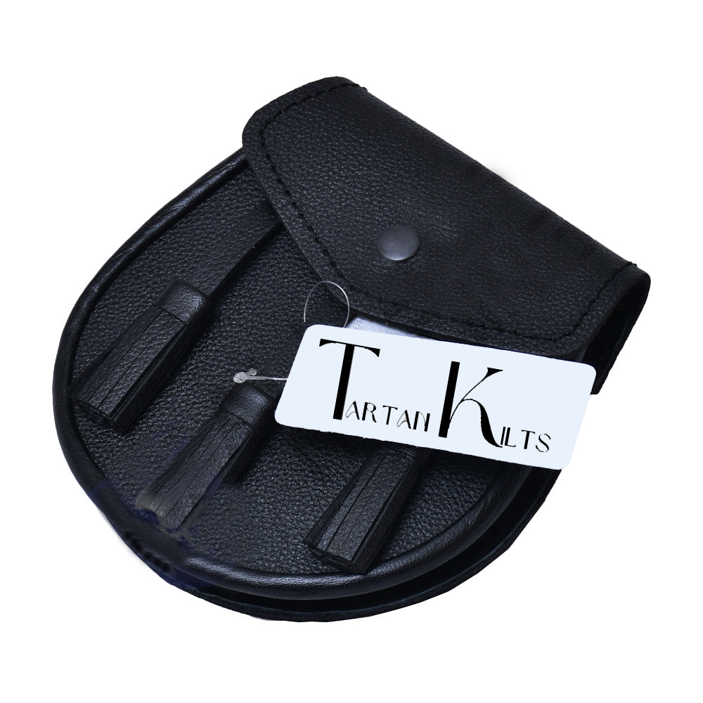 Men's Scottish 6 Piece Casual Kilt Outfit with Sporran, Campbell Ancient Tartan Kilt