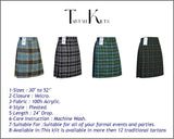 Mens Kilt for Sports, Our Golf Kilt Perfect for Traditional Scottish Clothing, Anderson Tartan Kilt