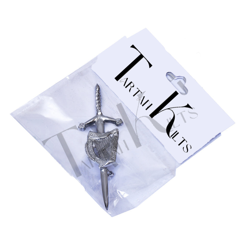 Scottish / Irish Harp Kilt Pins Brooches