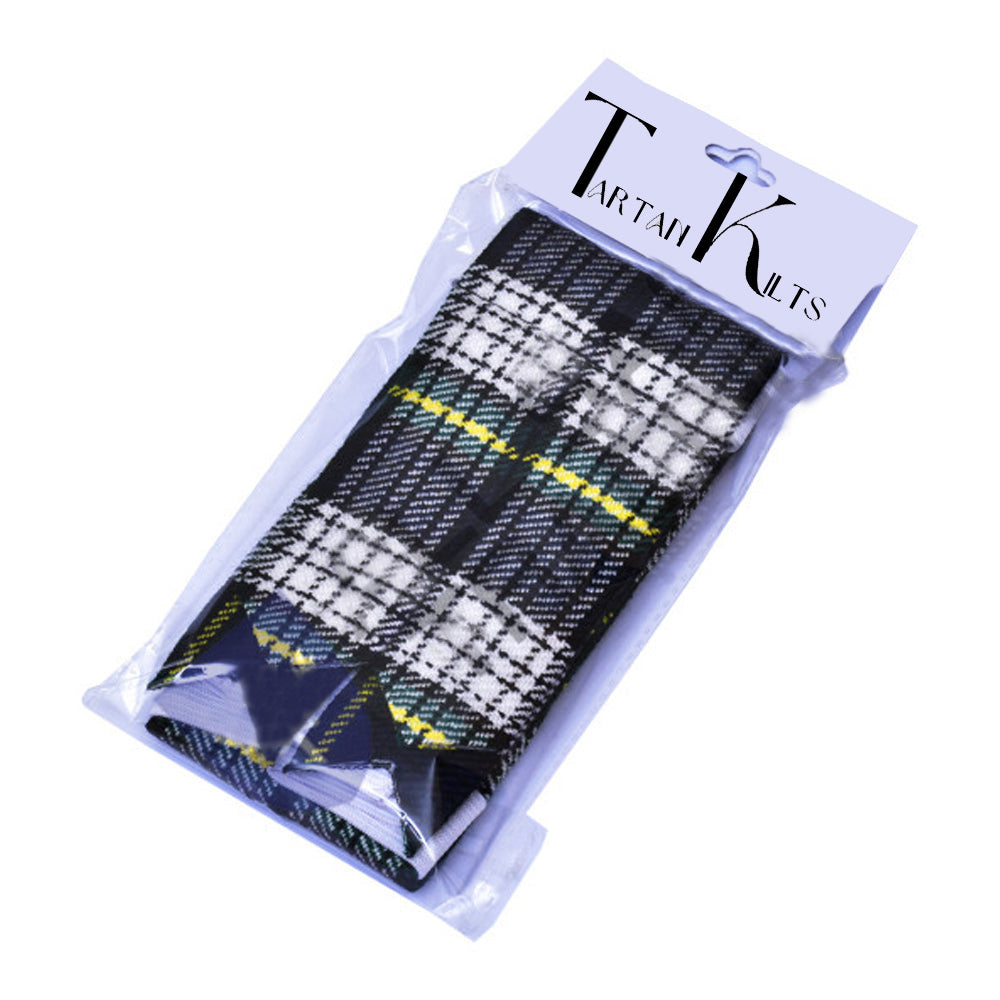 New Scottish Dress Gordon Tartan Kilt Flashes (Pair)