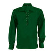 Scottish Green Ghillie Jacobite Jacobean Shirt