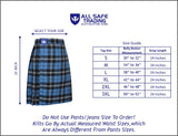 Mens Kilt for Sports, Our Golf Kilt Perfect for Traditional Scottish Clothing, Blue Ramsay Tartan Kilt