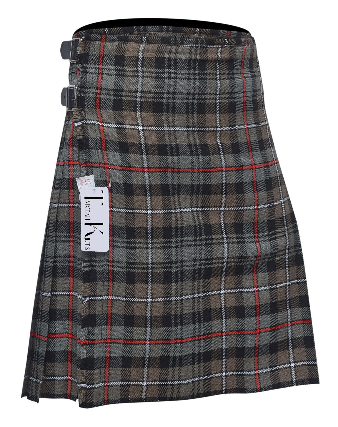 Men's 8 Yard Kilt for Men, Men's Deluxe Kilt, Scottish Tartan Kilt, Highland Wedding Kilt, Mackenzie Weathered Kilt