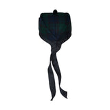 Scottish Black Watch Glengarry Hat with Red Pompom