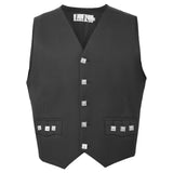 Scottish Argyle 5 Buttons Kilt Flaps Waistcoat/Vest
