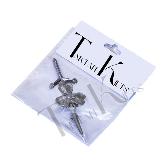 Scottish Shamrock Kilt Pins Brooch