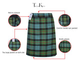 Mens Kilt for Sports, Our Golf Kilt Perfect for Traditional Scottish Clothing, Gunn Ancient Tartan Kilt